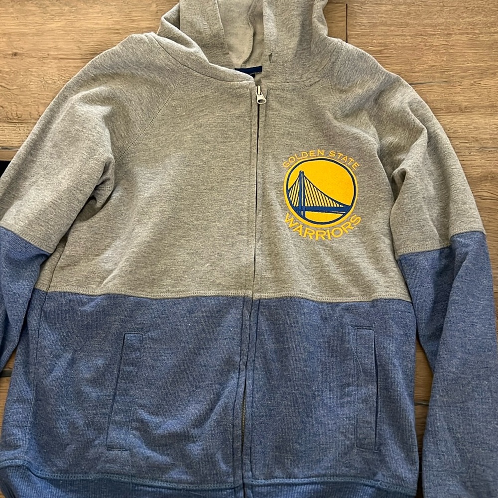 Golden State Warriors zip-up jacket